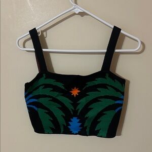 Anthropologie Celandine knit crop top M NWT